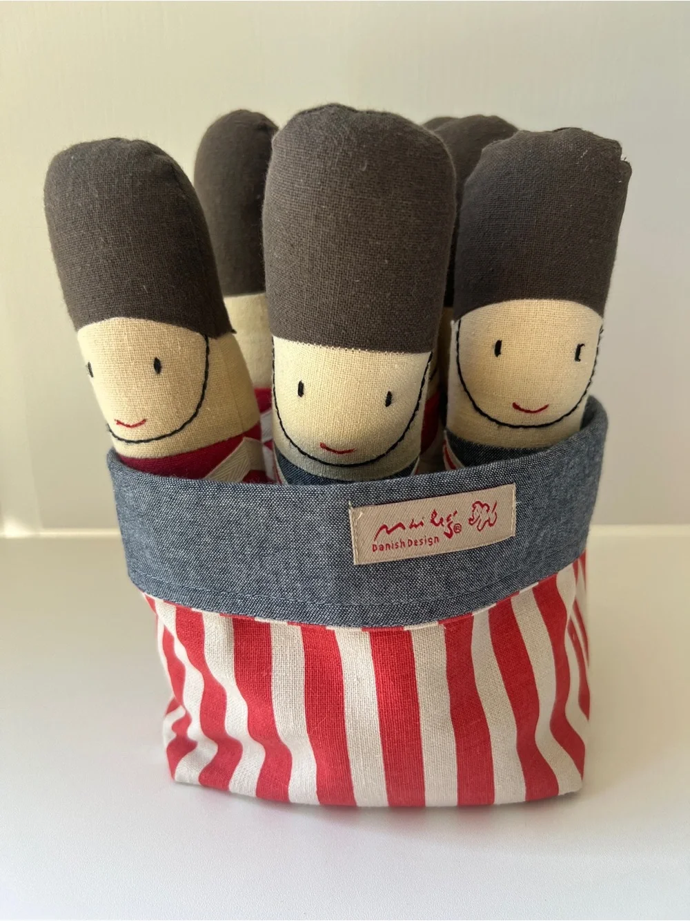RARE - Maileg Soldier Skittles Bowling Set from Denmark